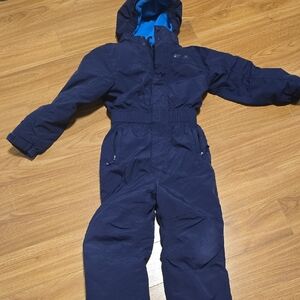 Navy Kids Onesie Snowsuit